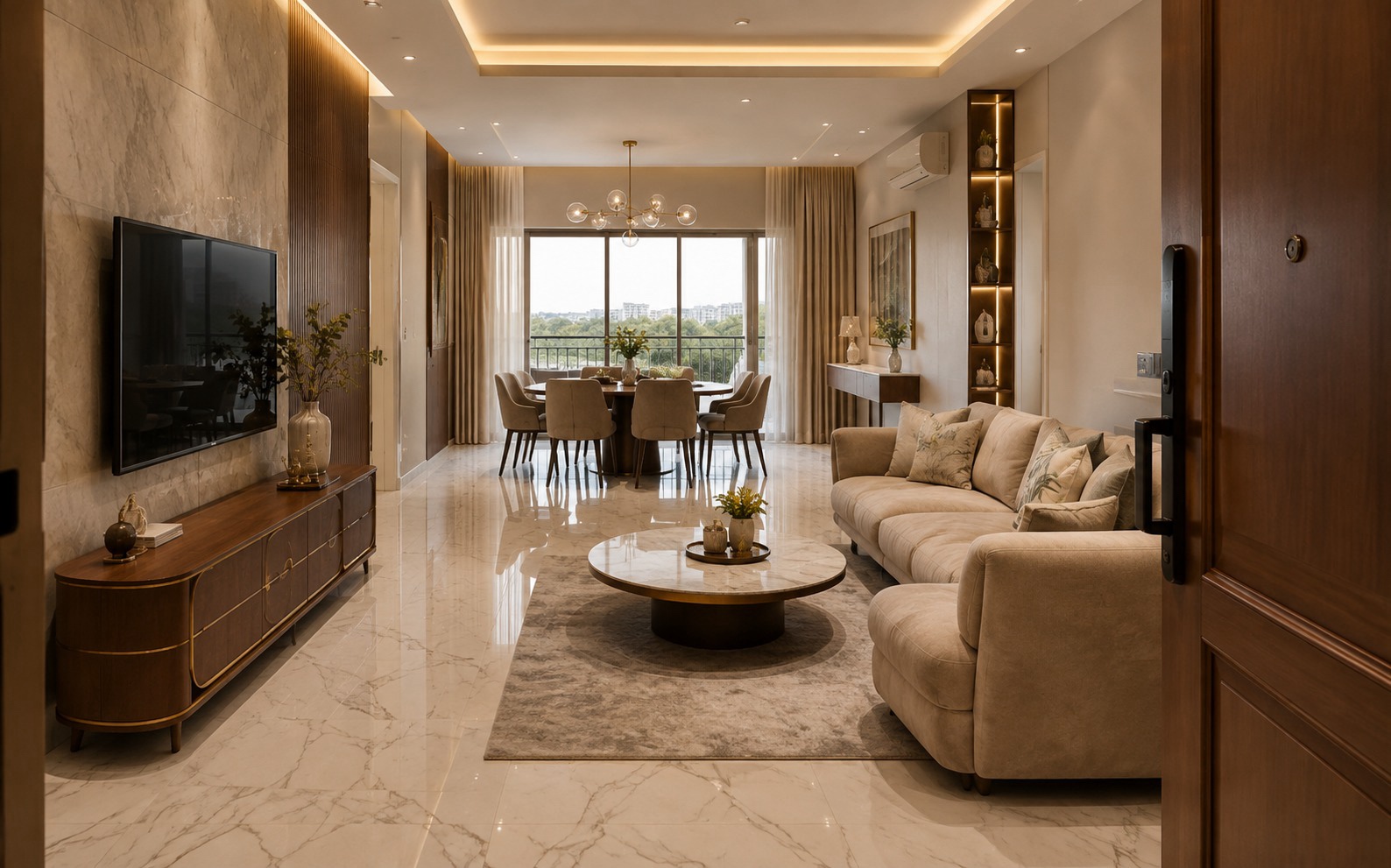 Calm, considered interior detail