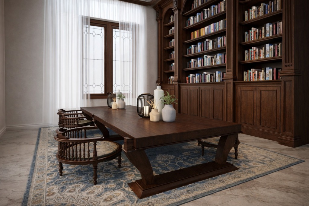 Library at House of Heritage, by Kaari Studio