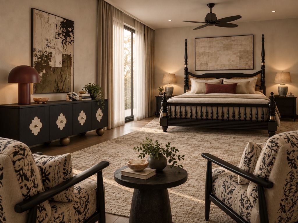 Bedroom 2 at The Mayfair House, by Kaari Studio