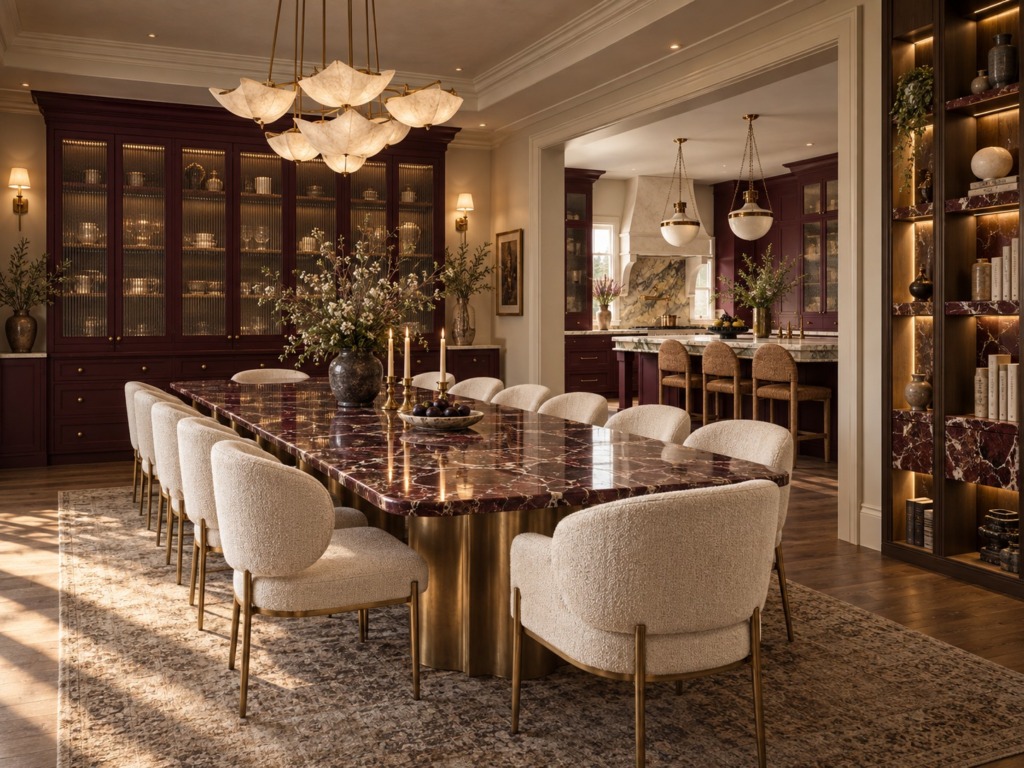 Dining room at The Mayfair House, by Kaari Studio